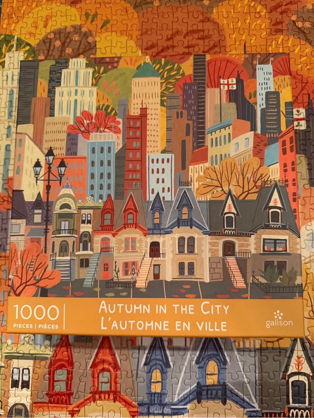 Autumn in the City 1000-Piece Puzzle